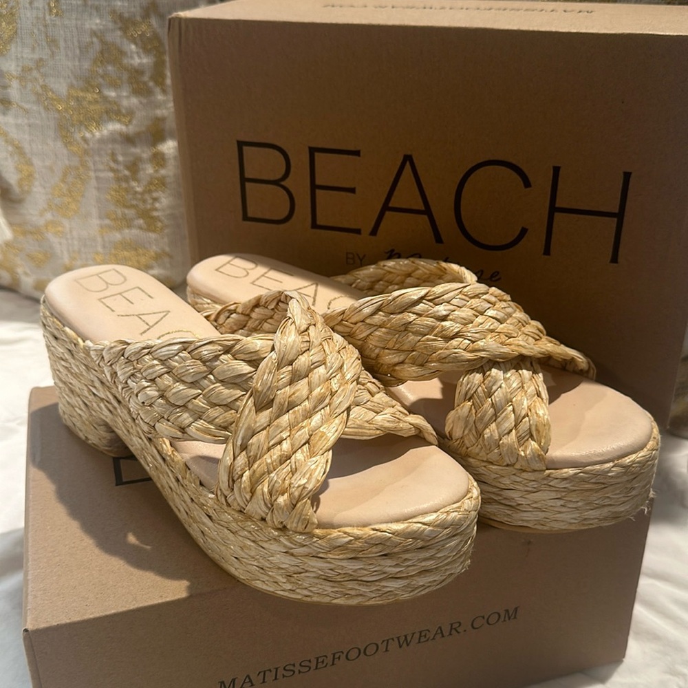Raffia Beach by Matisse Reflection Sandal